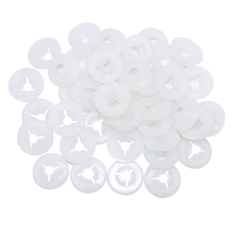 BESTCYC 30Pcs 24mm Large Peach Pink Plastic Safety Eyes Craft Eyes with Washers for Plush Animal, Doll, Puppet - Image 5